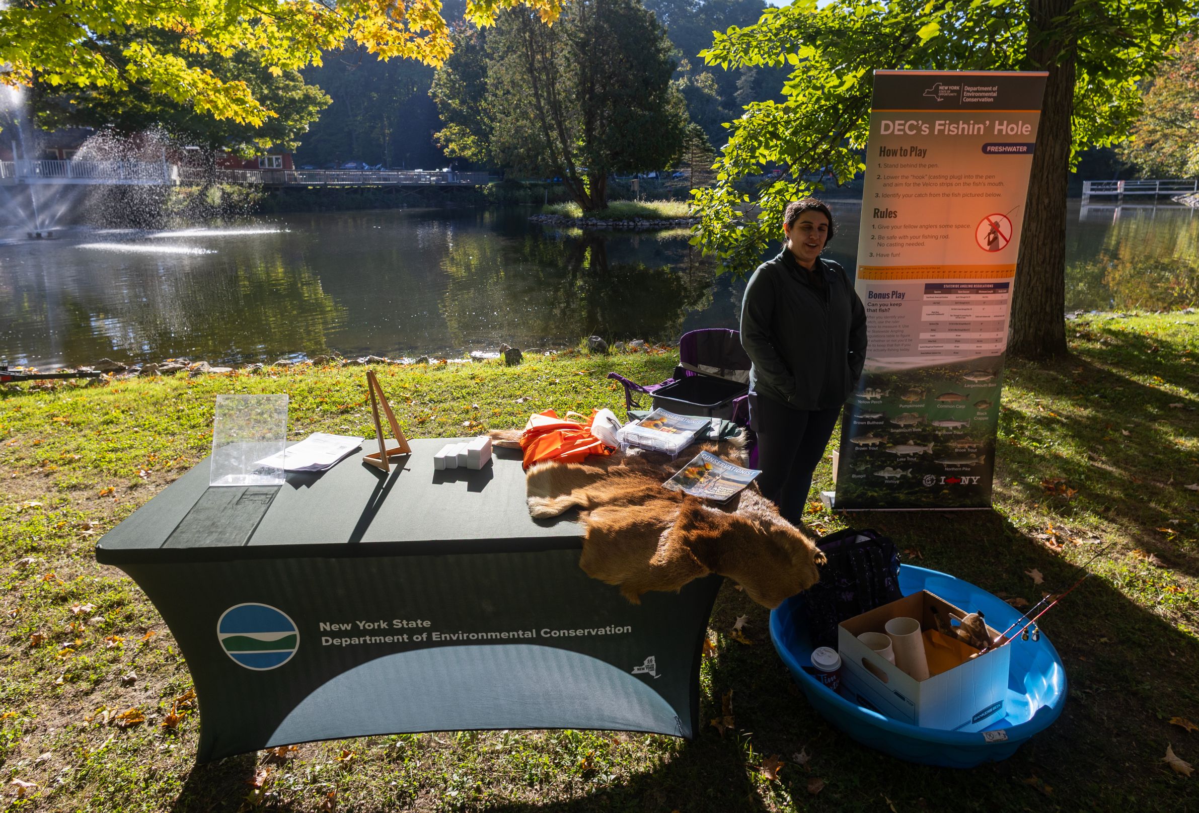 2026Sept26-014 NYS DEC representative Stephanie is ready to answer any questions.