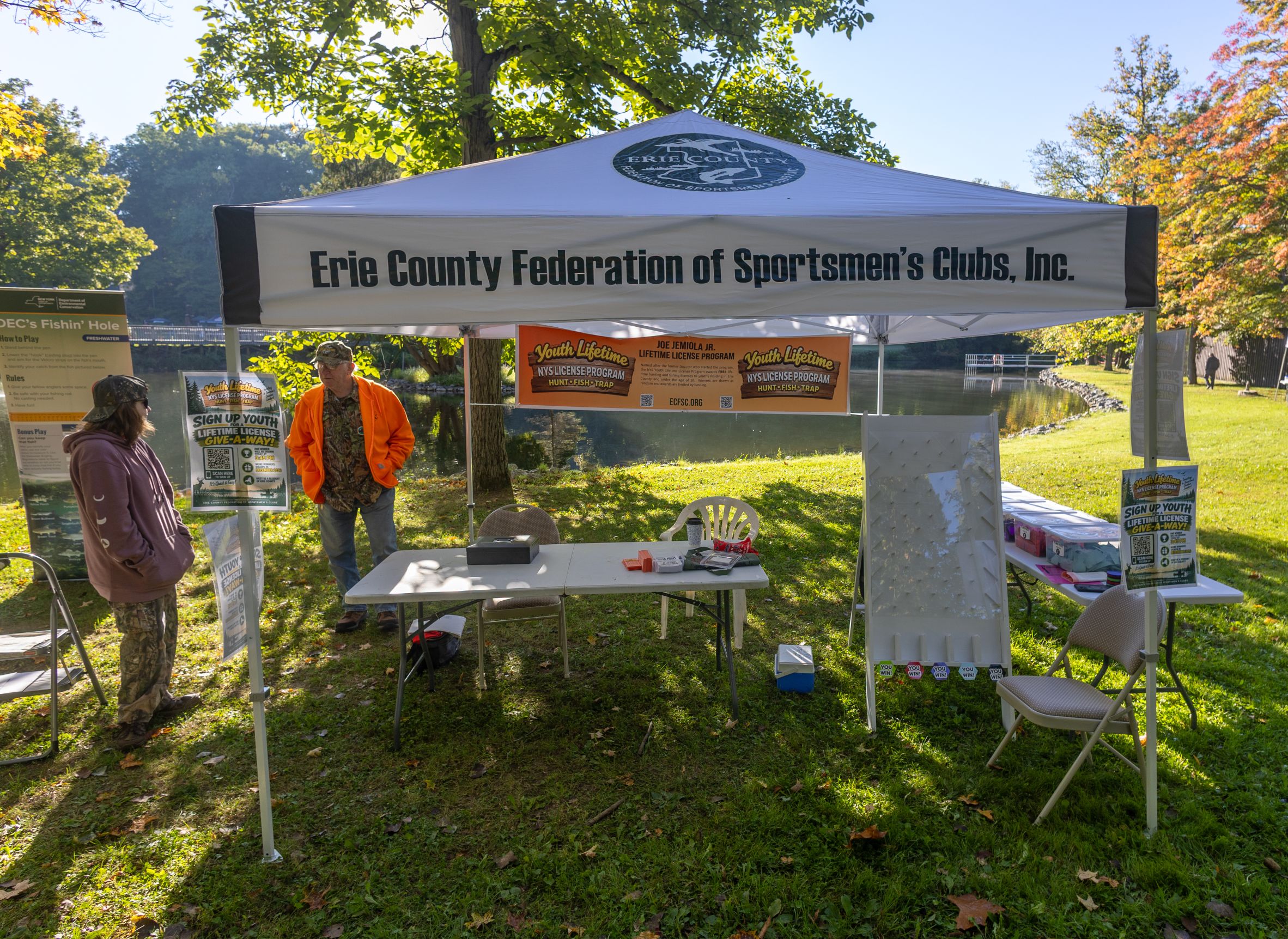 2026Sept26-015 ECFSC has given over 160 Lifetime Licenses away with an average cost of $500.