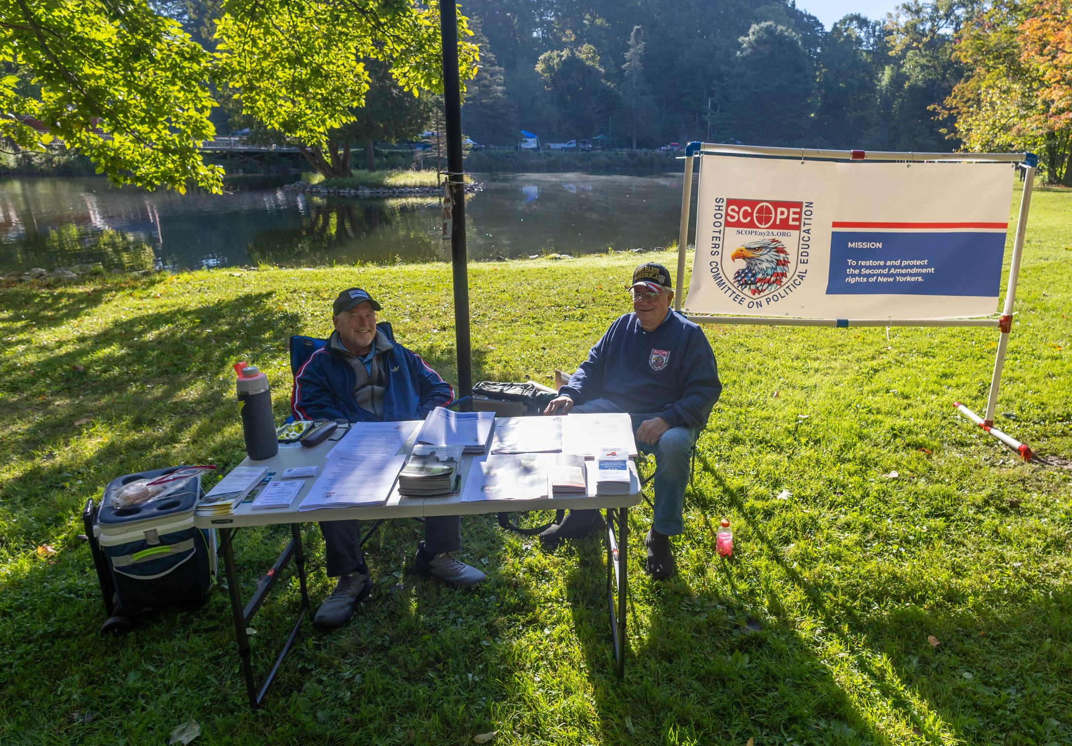 2026Sept26-016 Erie County SCOPE was there to offer free 1:1 training for new hunters on their personal firearm.